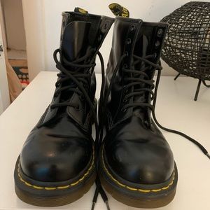Dr. Martens black lace up boot 8